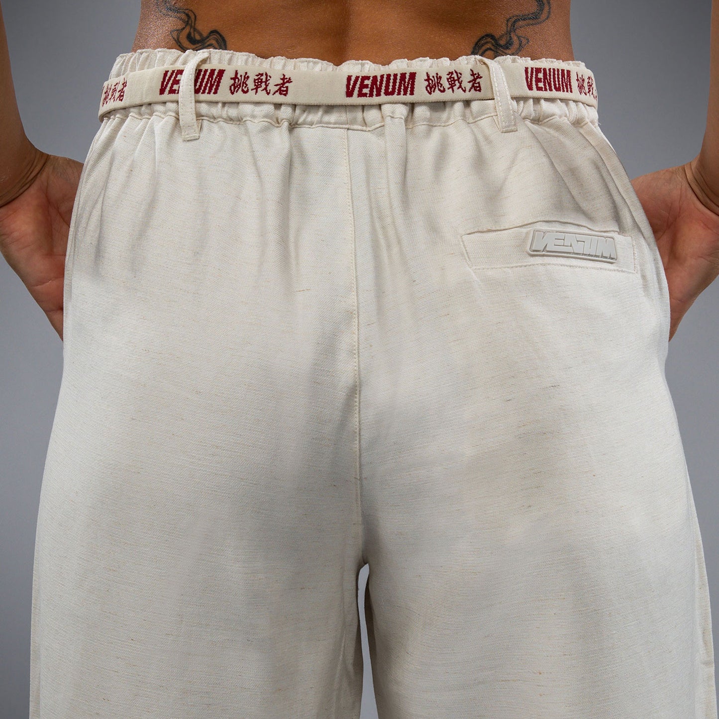 Venum Serpenti Pantalones Mujer – Marfil/Burdeos