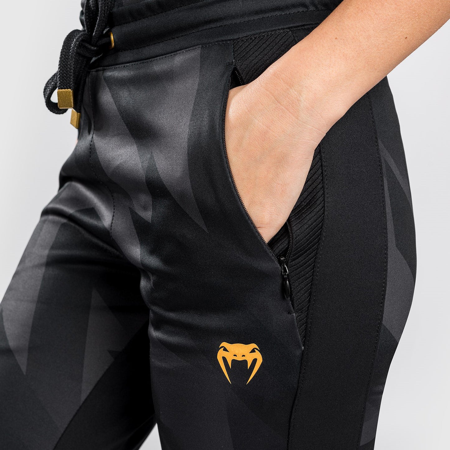 Pantalones Jogging Venum Razor - Para Mujeres - Negro/Dorado