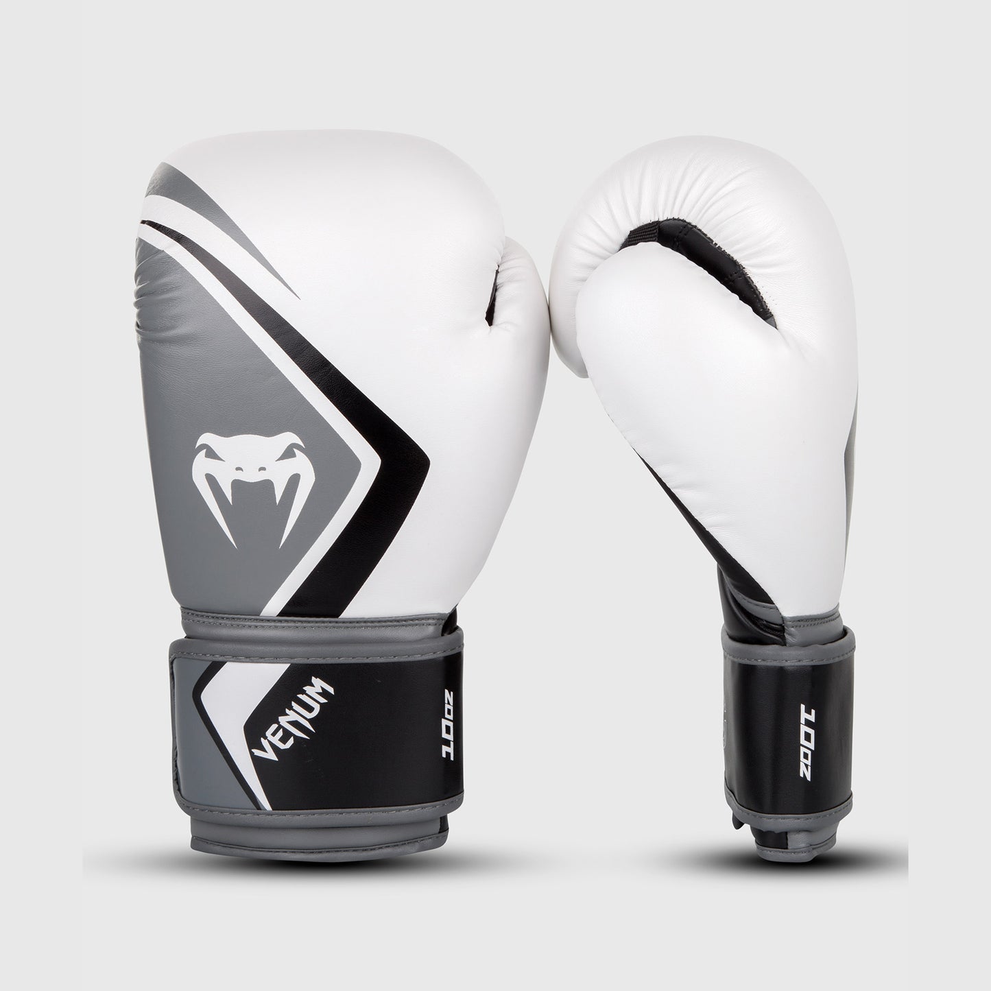 Guantes de Boxeo Venum Contender 2.0 - Blanco/Gris-Negro