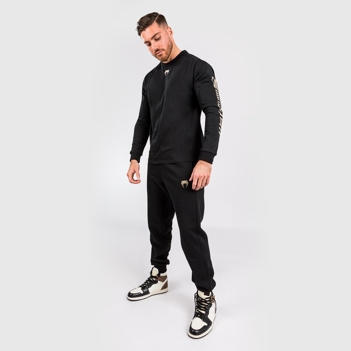 UFC Adrenaline by Venum Fight Week Camiseta de manga larga para Hombre - Negra