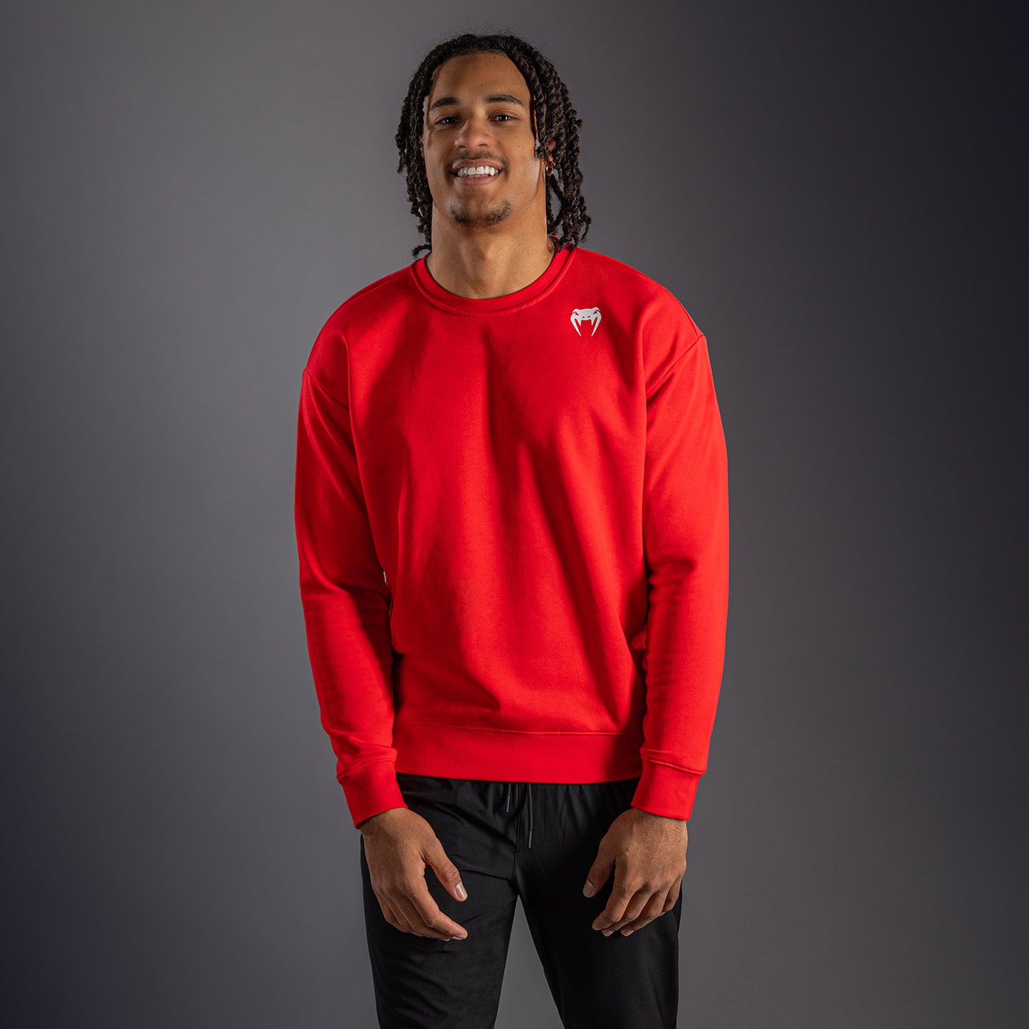 Venum Lineup Sudadera de Forro Polar - Rojo/Blanco
