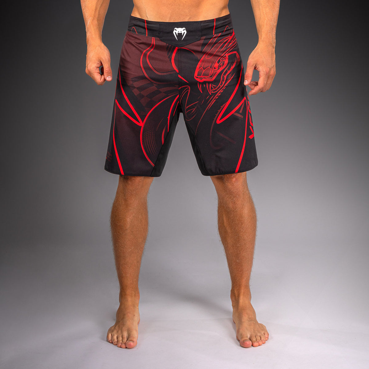 Venum Crimson Viper 2.0 Fightshorts - Negro/Rojo