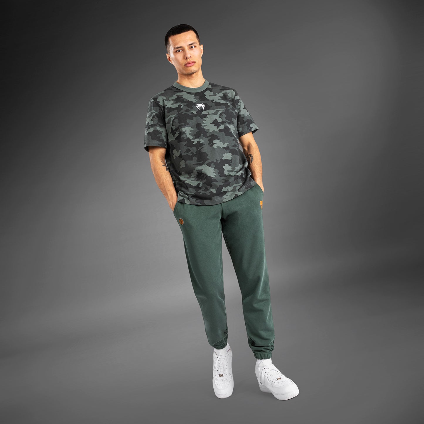 Venum Vortex XL Camiseta para Hombre - Camuflaje Caqui