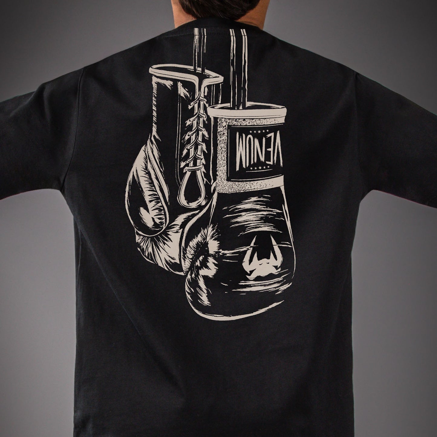 Venum Fight Icon Camiseta de Algodón para Niño - Negro