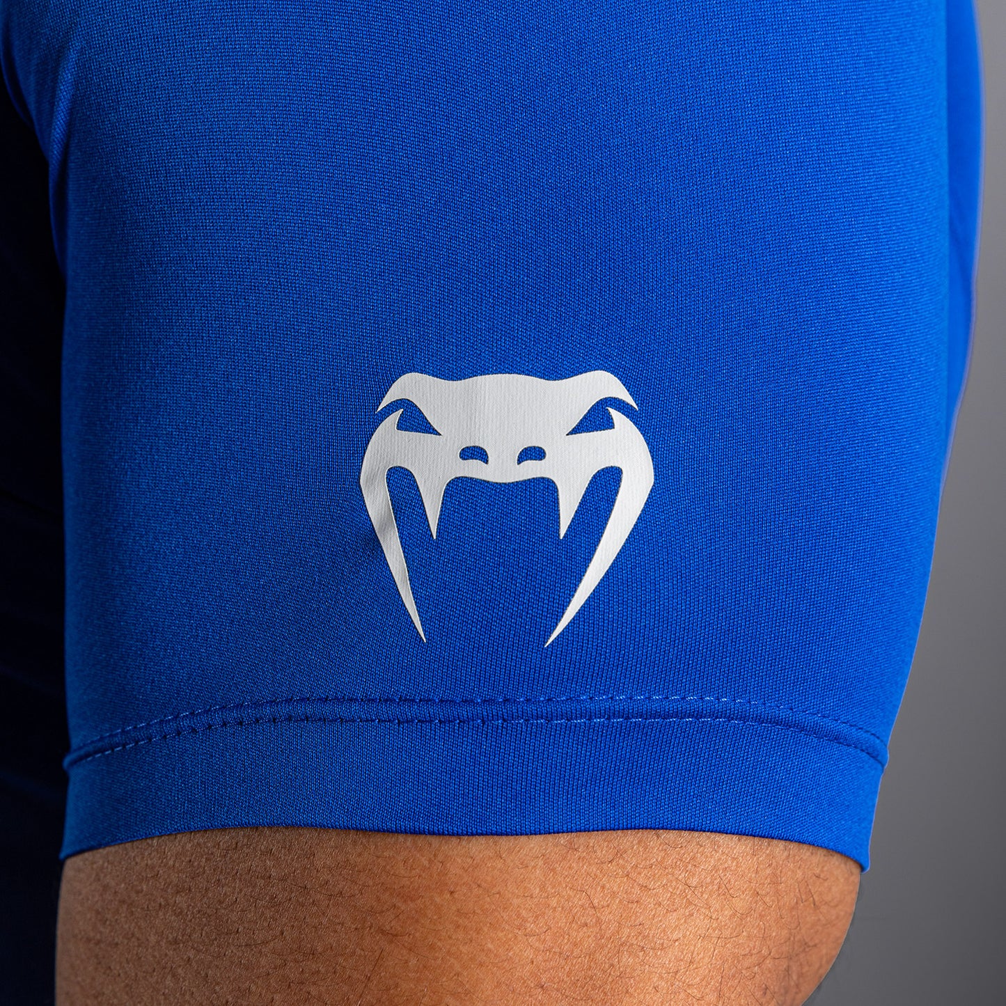 Venum Lineup Camiseta de Compresión Manga Corta - Azul Real/Blanco