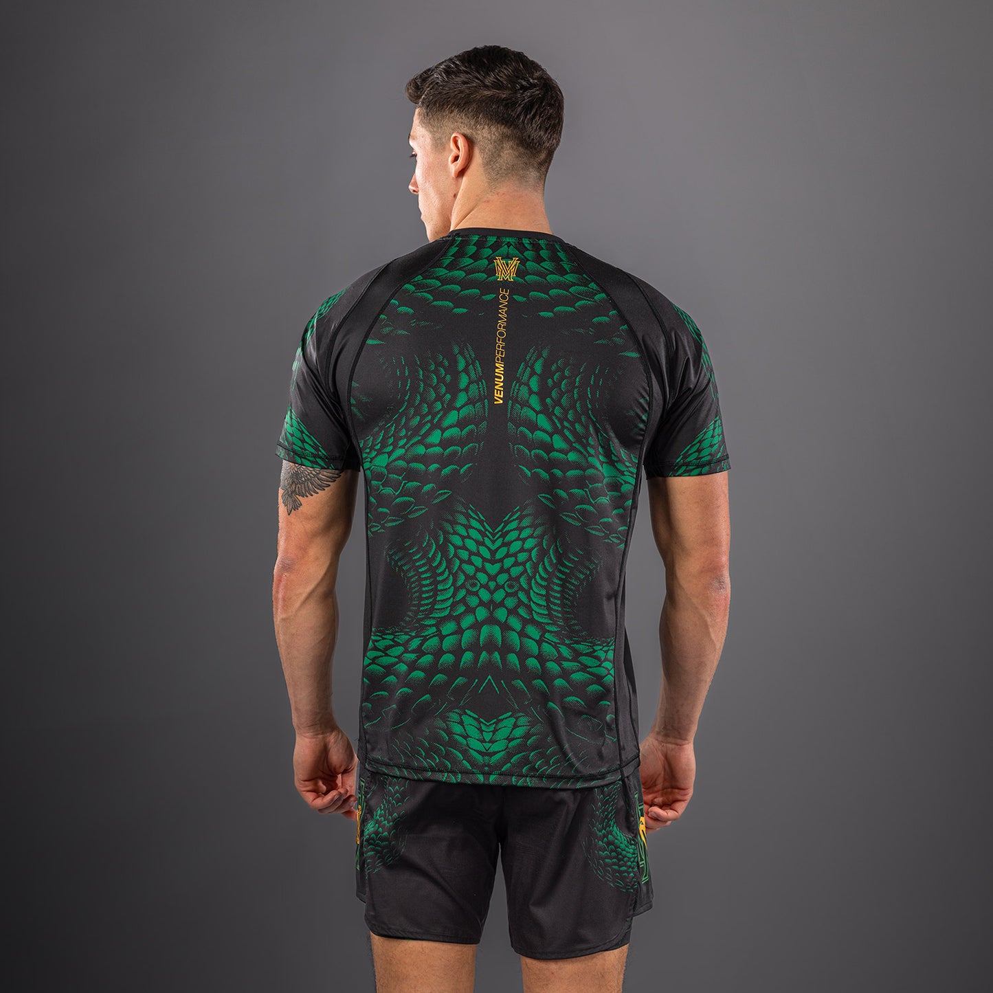 Venum Matupa Camiseta Dry Tech - Negro/Verde/Oro