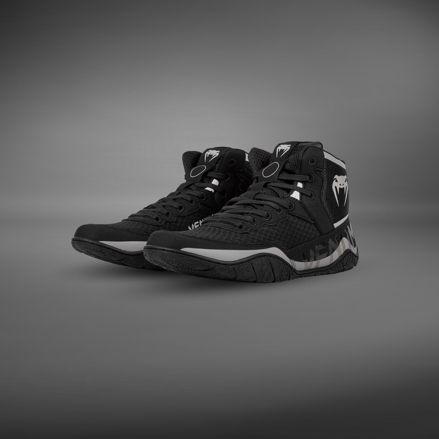 Venum Elite Zapatillas Lucha Libre - Negro/Arena