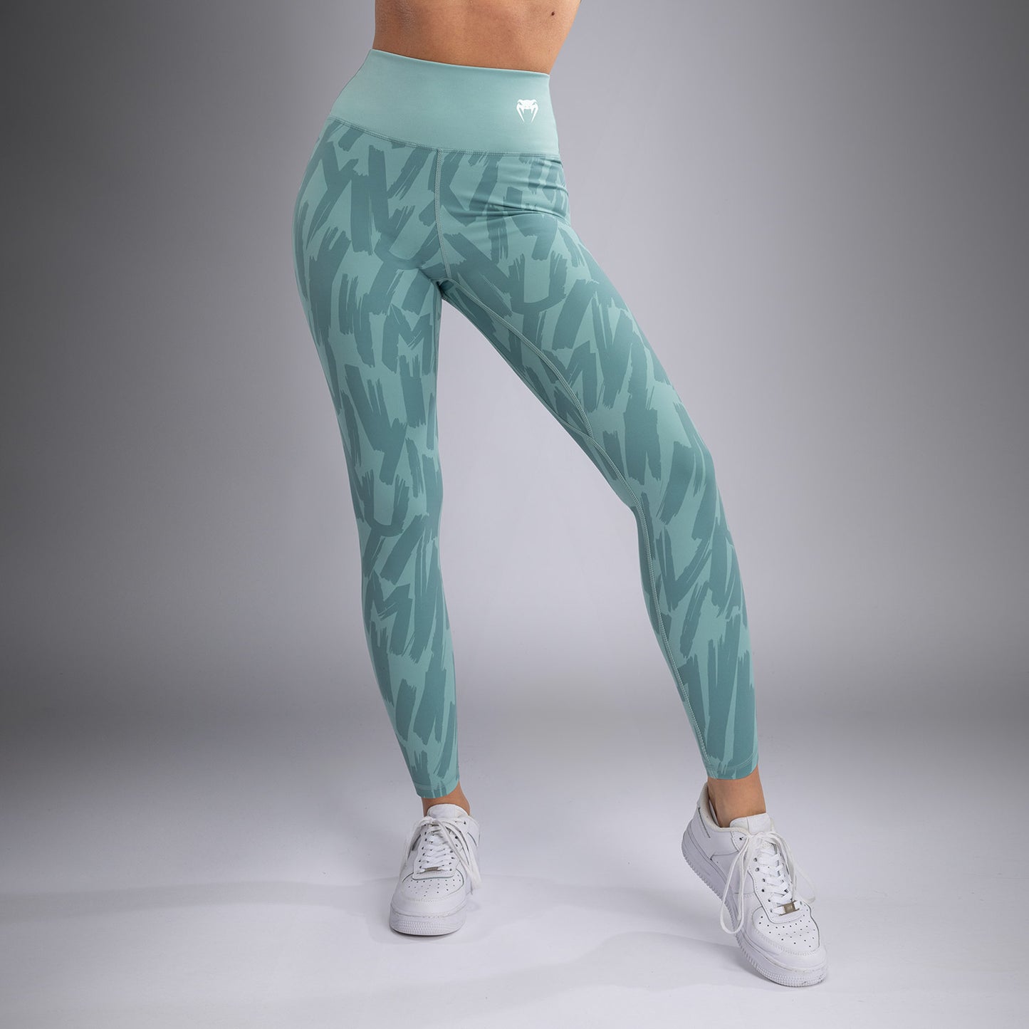 Venum Graffiti Leggings de Largo Completo para Mujer - Aqua