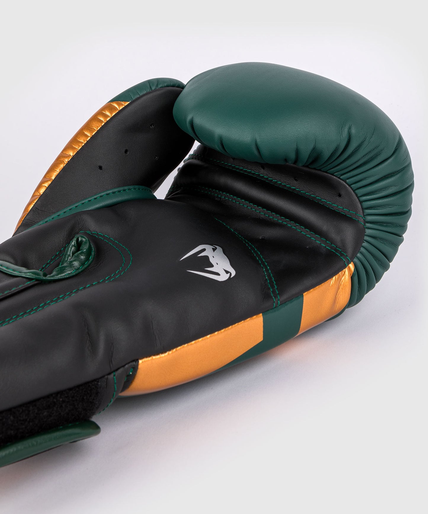 Venum Elite Guantes de boxeo - Verde/Bronce/Plata