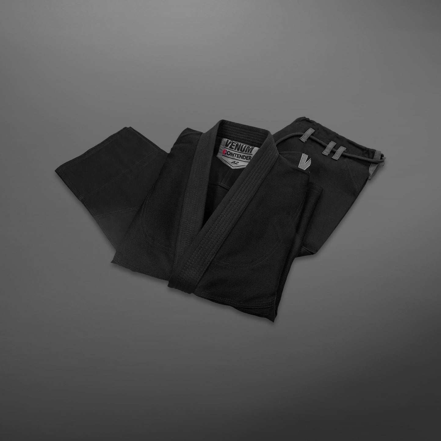 Venum Contender Evo Kimono BJJ - Negro