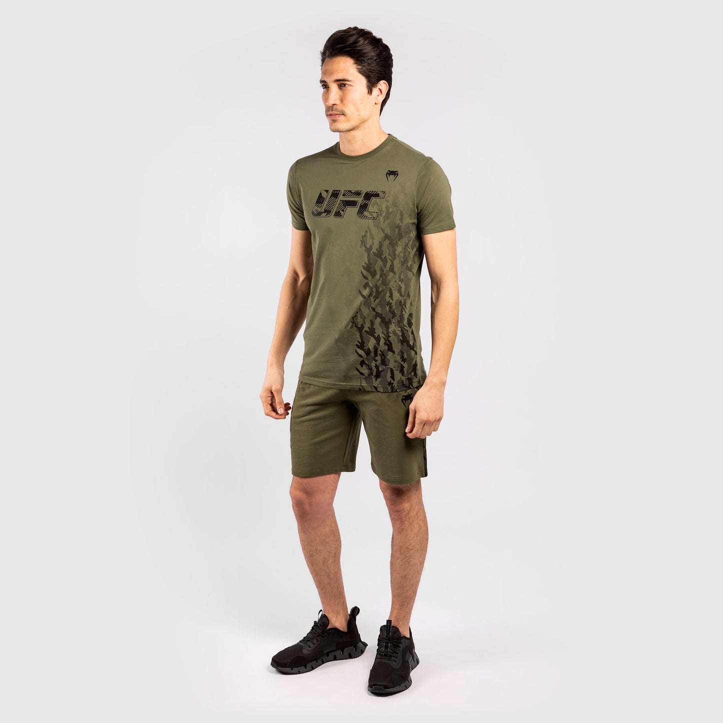 Pantalón De Algodón De Fitness Para Hombre UFC Venum Authentic Fight Week - Caqui