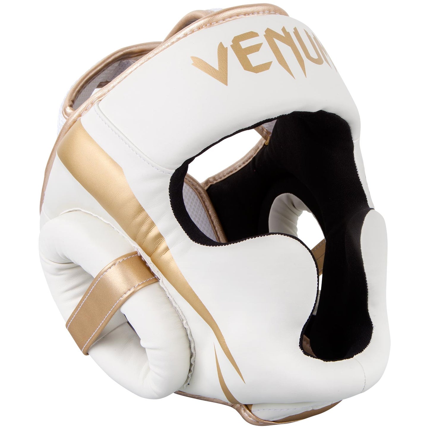 Casco Venum Elite - Blanco/Oro