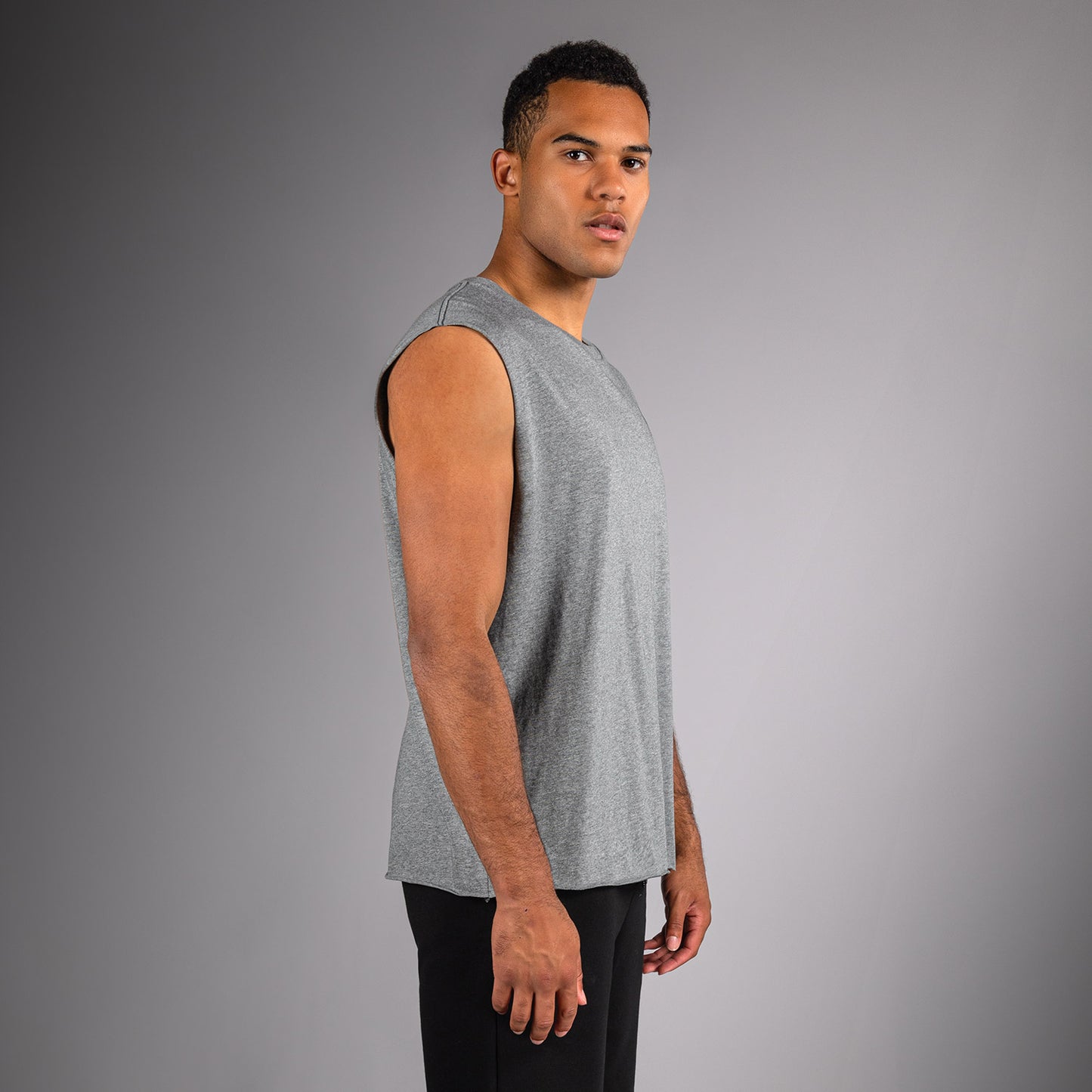 Venum Divide Camiseta Sin Mangas - Gris Jaspeado