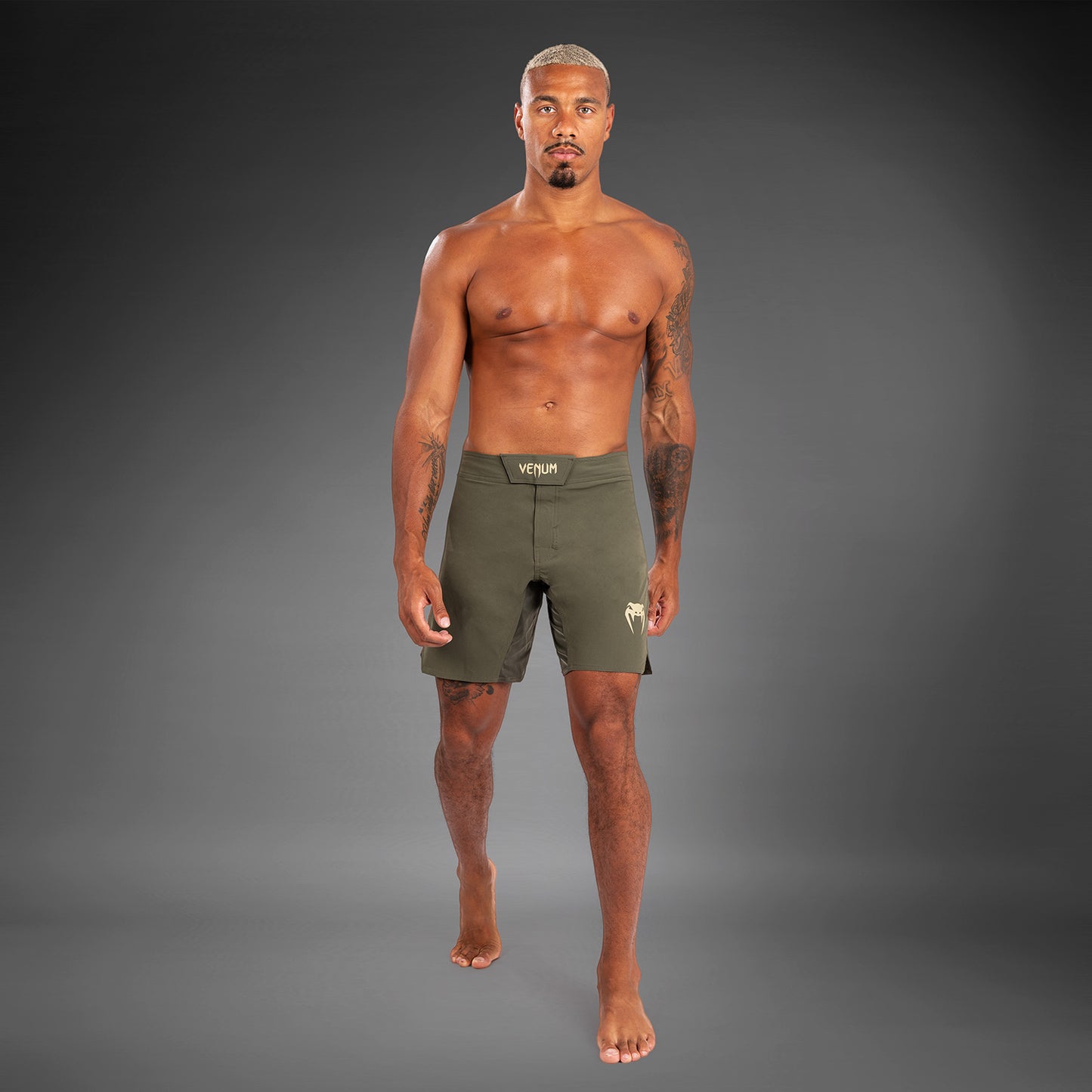 Venum Contender Pantalones cortos de lucha para hombre - Caqui