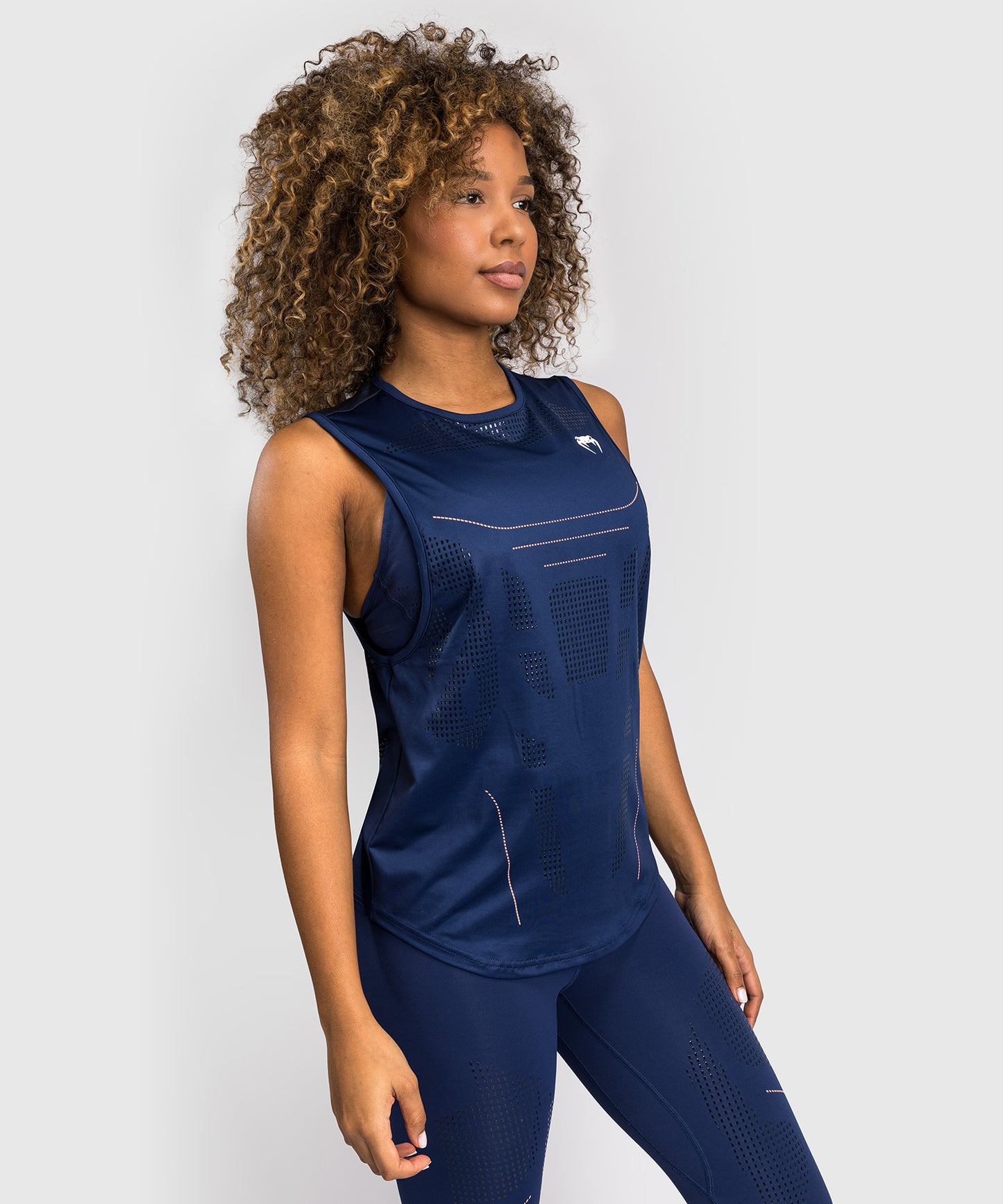 Venum Technical 3.0 Camiseta Sin Mangas Dry Tech para Mujeres - Azul Noche