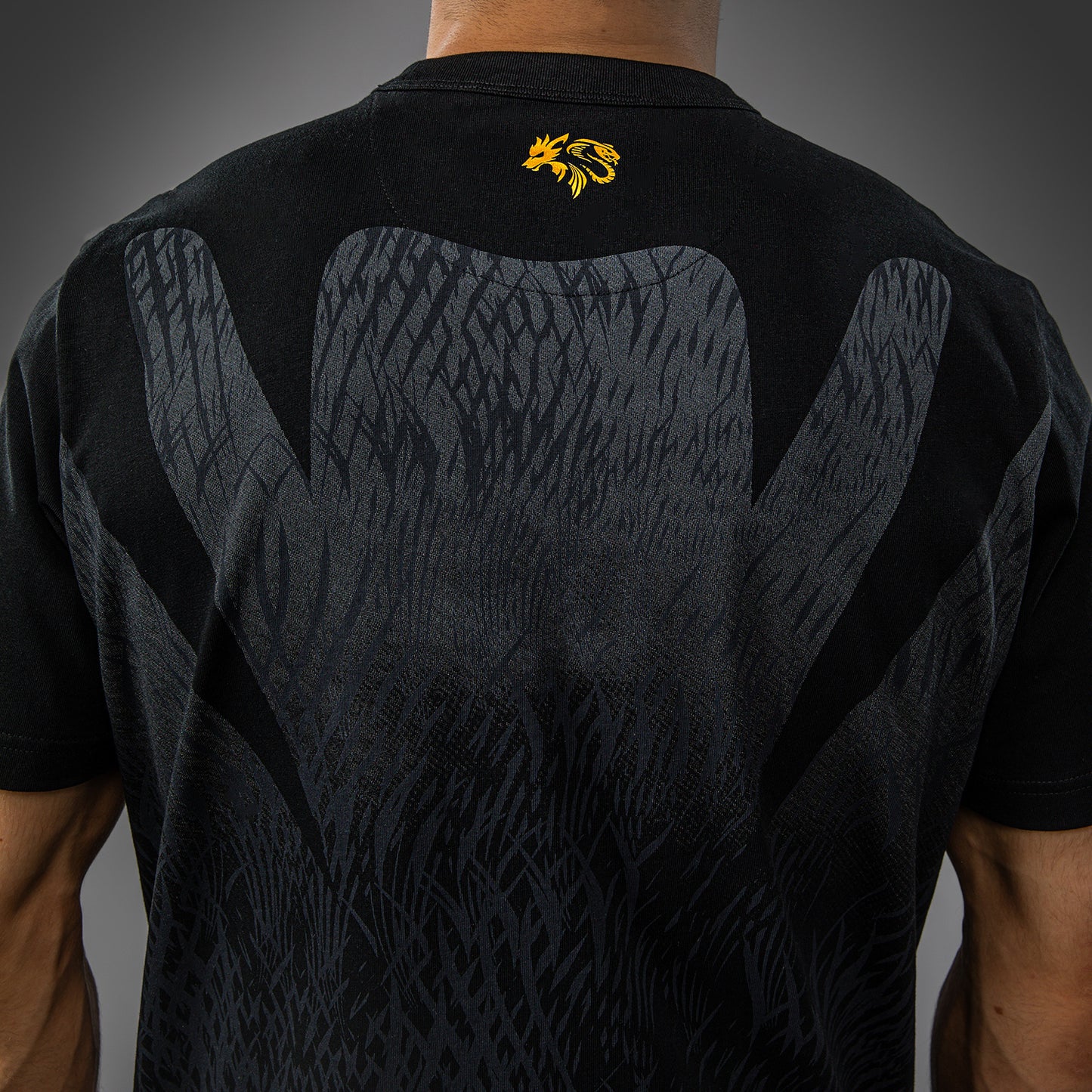 Venum x Chimaev Camiseta  - Negro/Gris