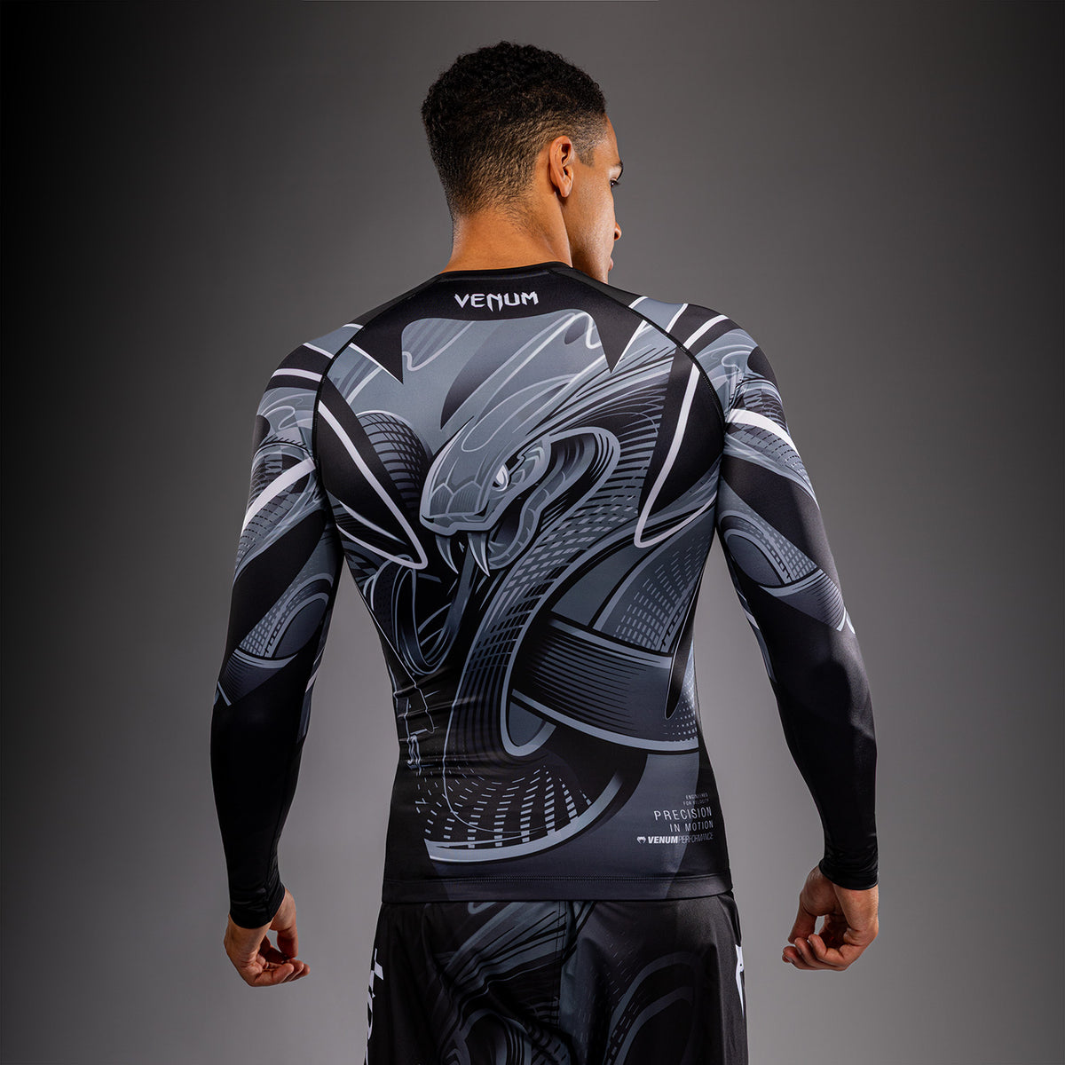 Venum Crimson Viper 2.0 Rashguard de manga larga - Negro/Gris