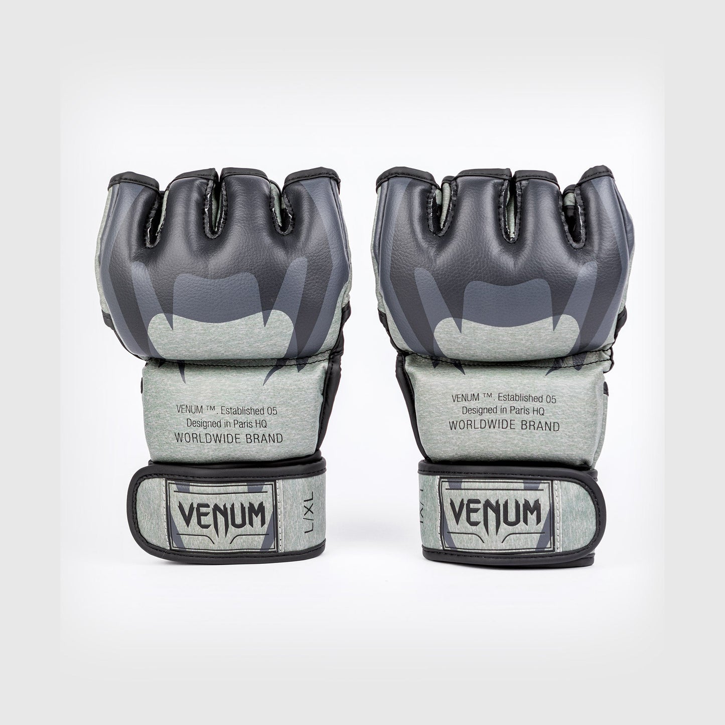 Venum Impact Evo Guantes de MMA - Verde esmeralda