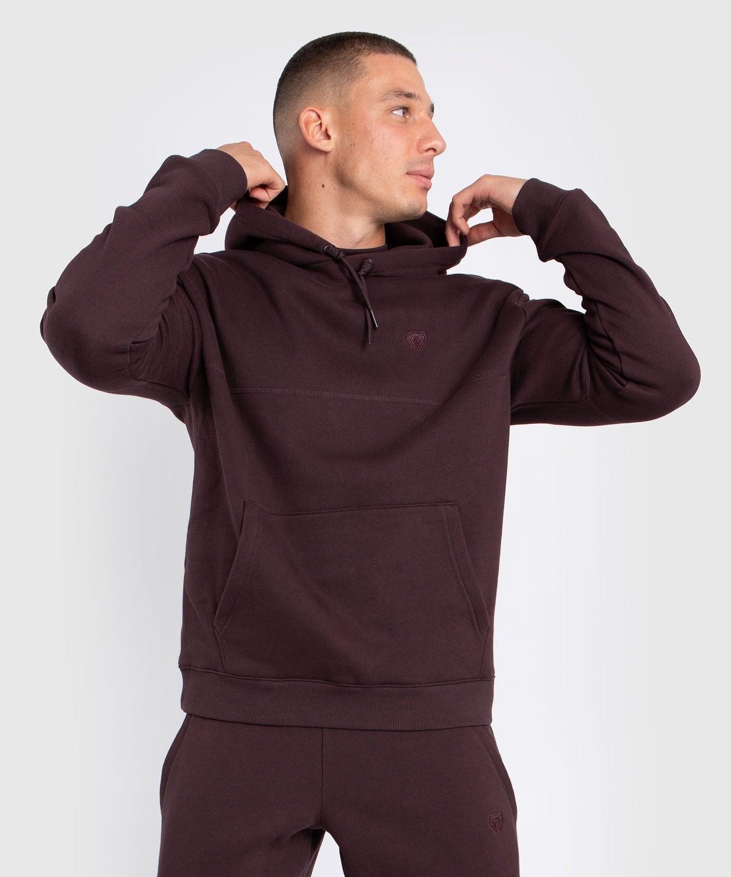 Venum Silent Power Sudadera con Capucha - Marrón Oscuro