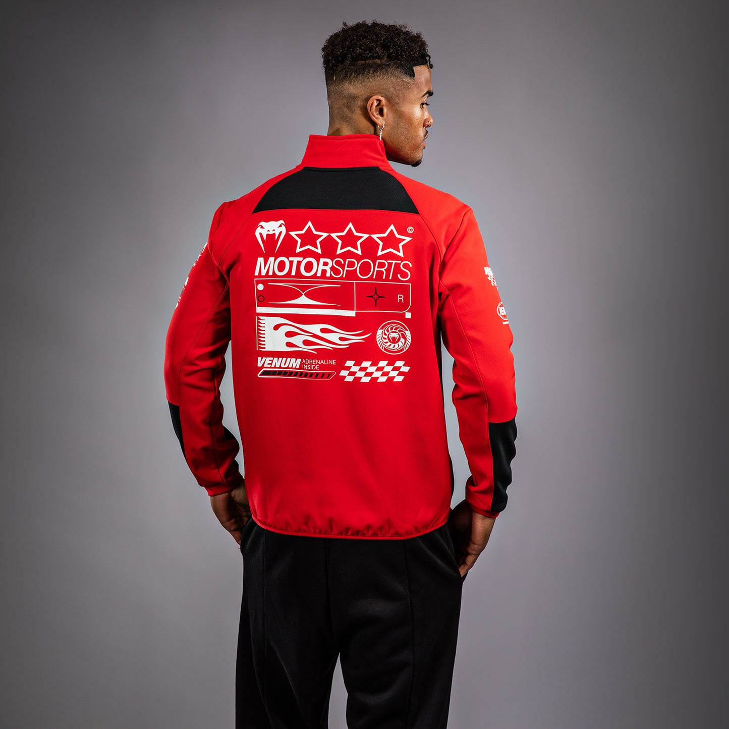 Venum Motorsport Chaqueta Softshell - Rojo Racer