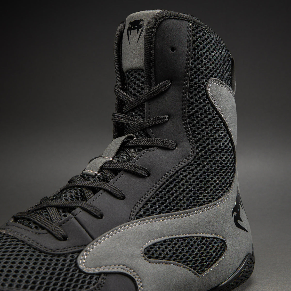 Venum Contender Zapatillas de boxeo - Negro/Gris