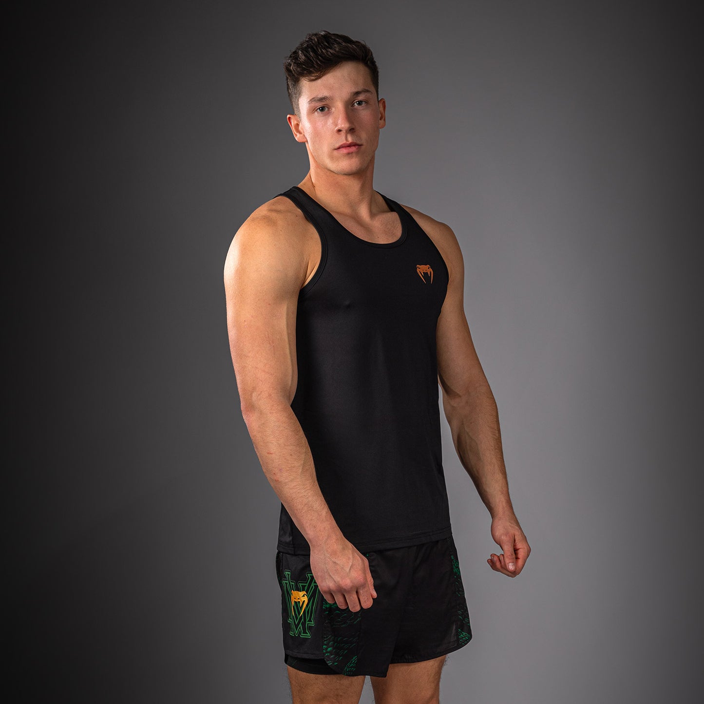Venum Contender Camiseta de Tirantes – Negro/Oro