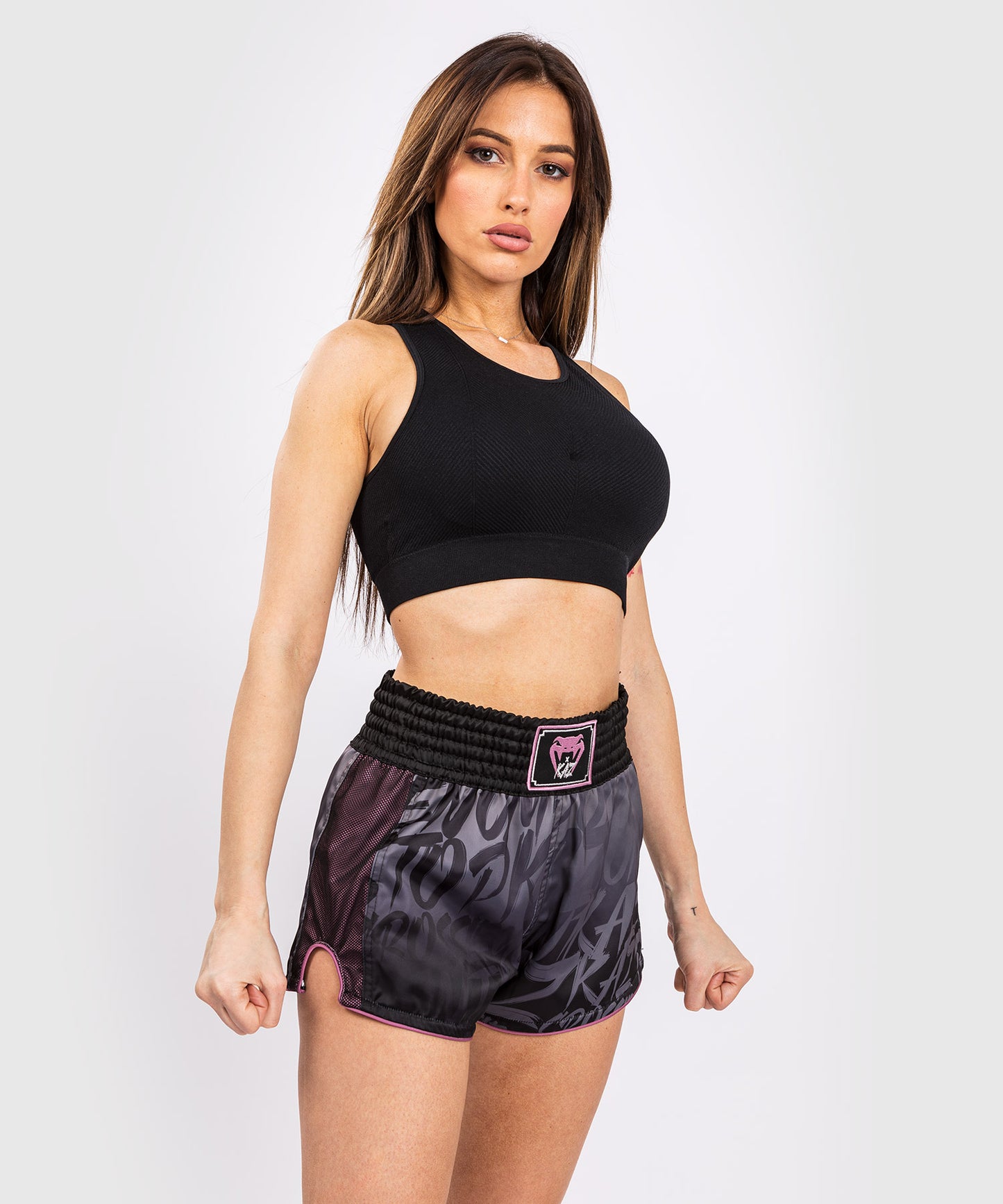 Venum x Kaz Muay Thai Shorts - Negro