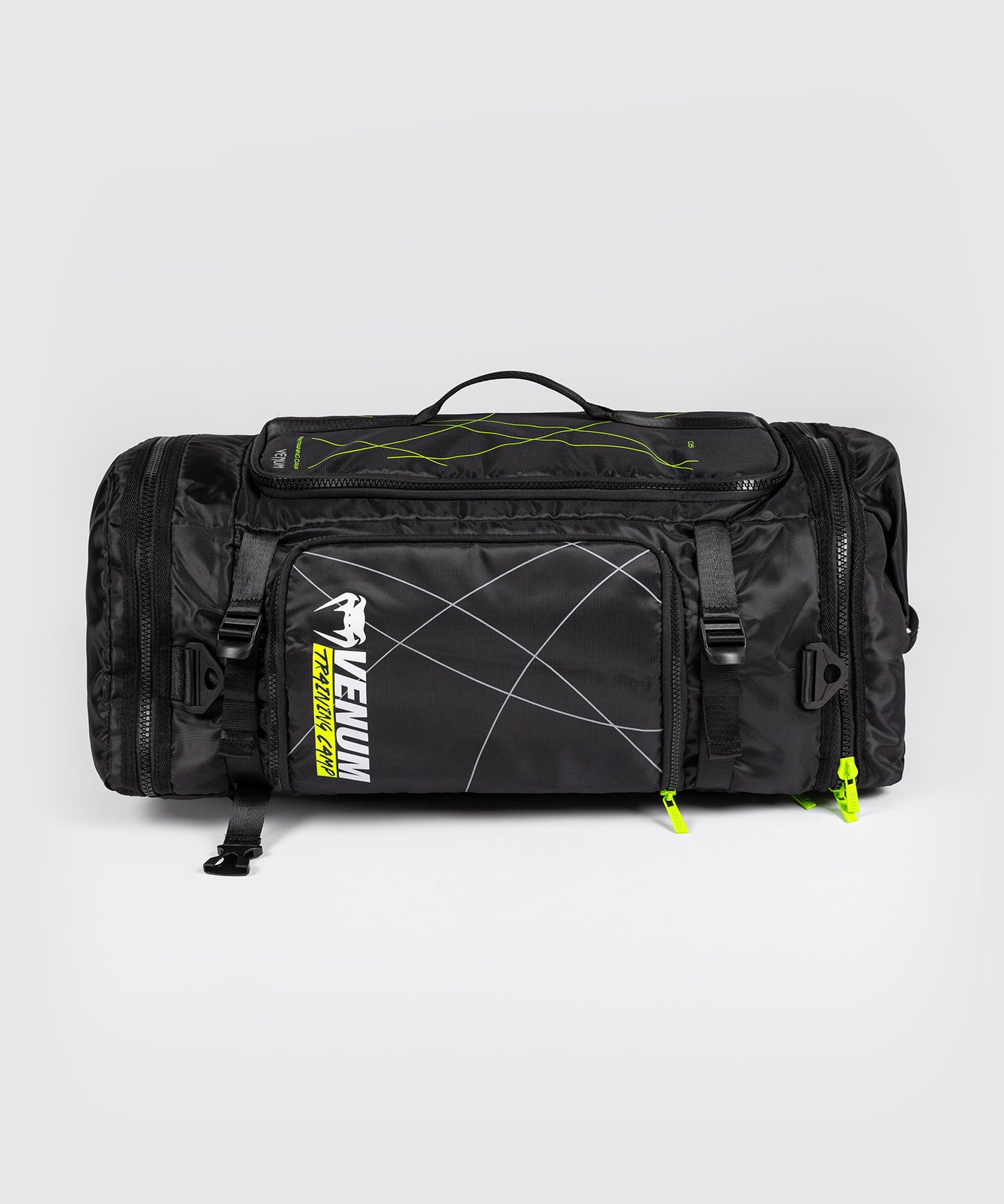 Venum Training Camp 4.0 Bolsa de deporte - Negro/Verde neón