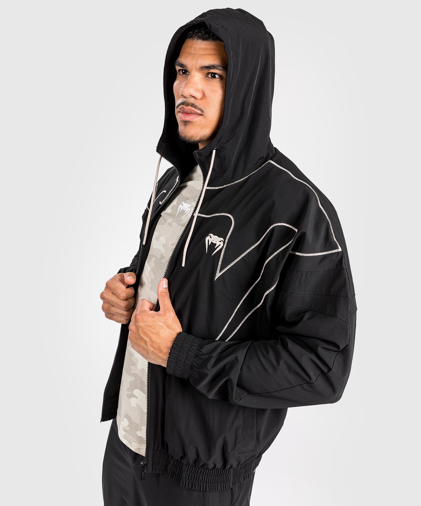 Venum Attack 90 Chaqueta de Chándal - Negro/Blanco