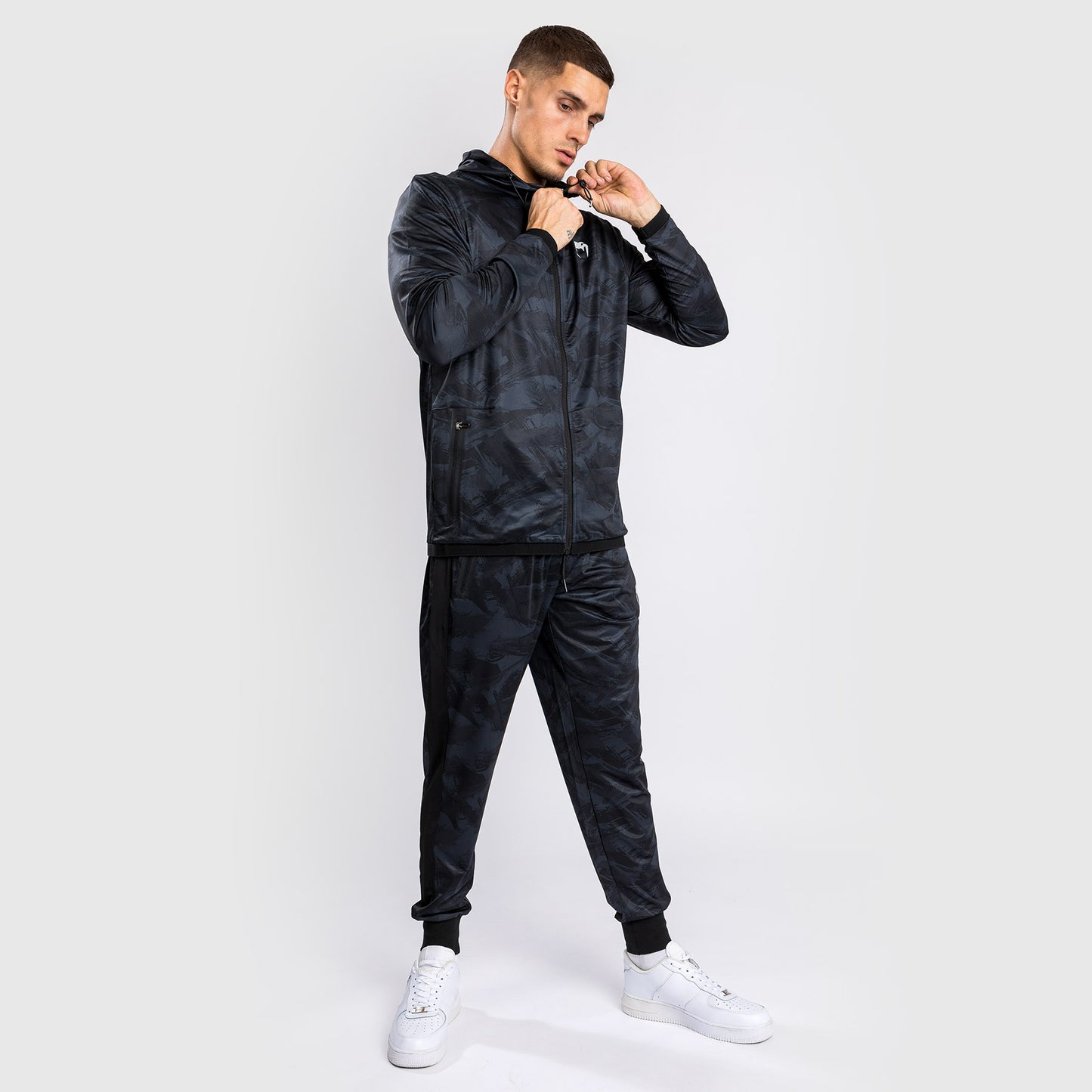 Sudadera Con Capucha Venum Electron 3.0 Dry Tech - Negro