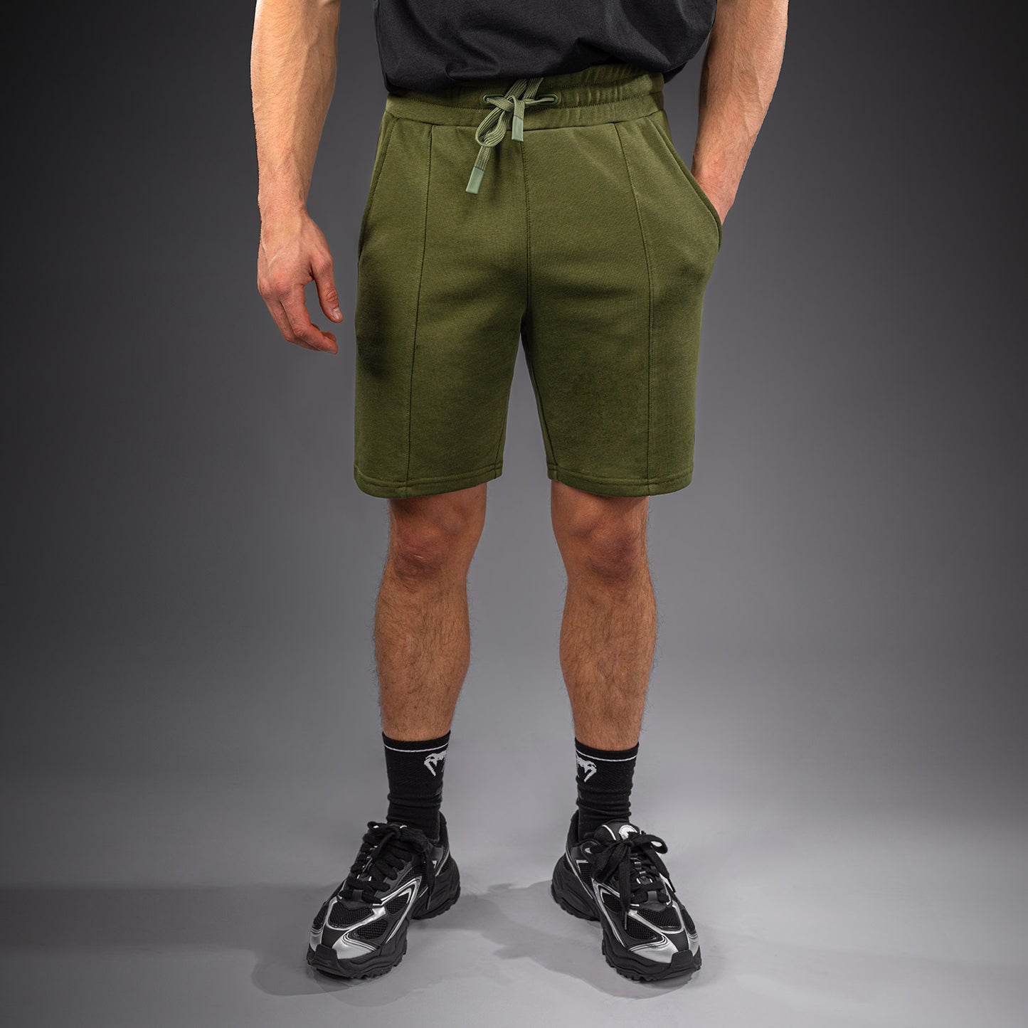 Venum Classic Fleece Short de Algodón – Caqui