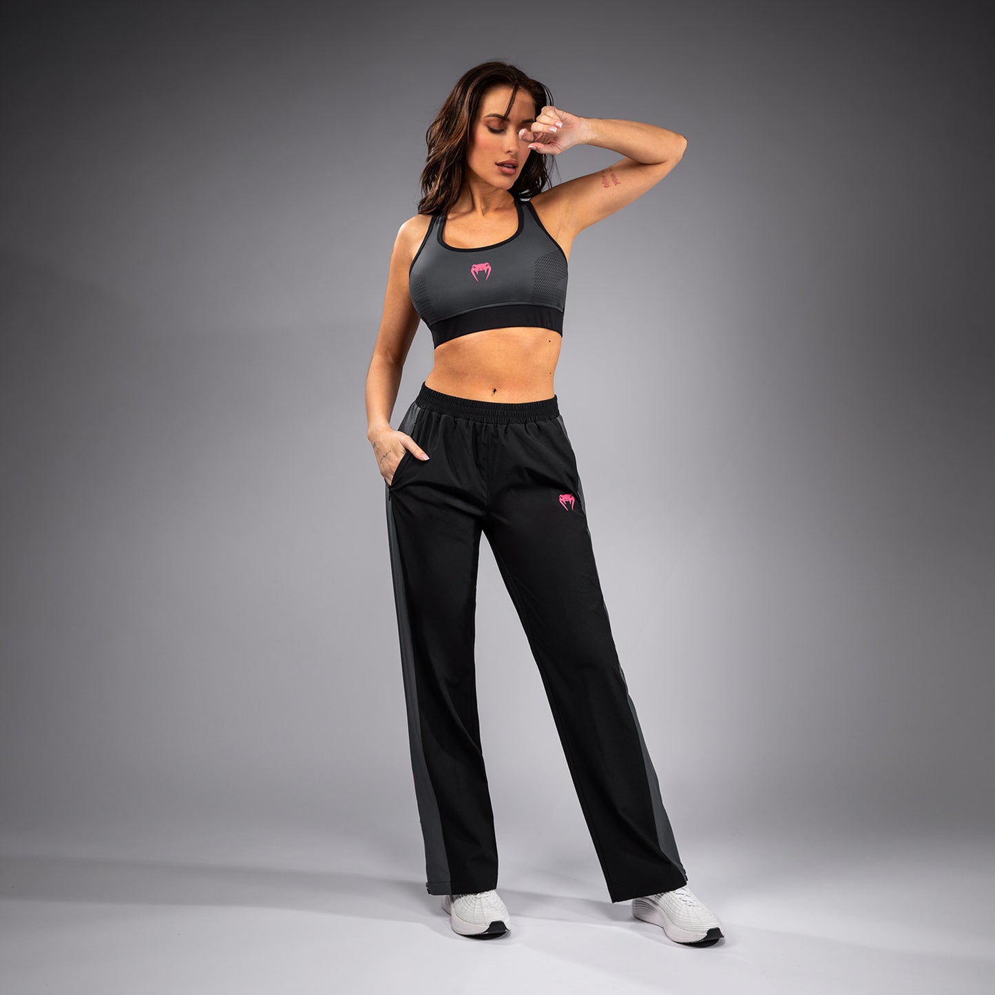 Venum Tactical XT Joggers Mujer - Negro/Gris Tormenta