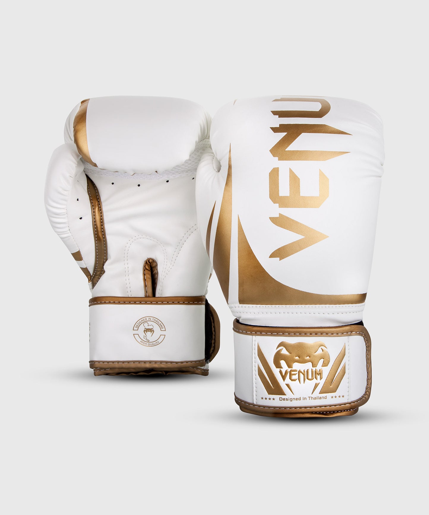 Guantes de Boxeo Venum Challenger 2.0 - Blanco/Oro