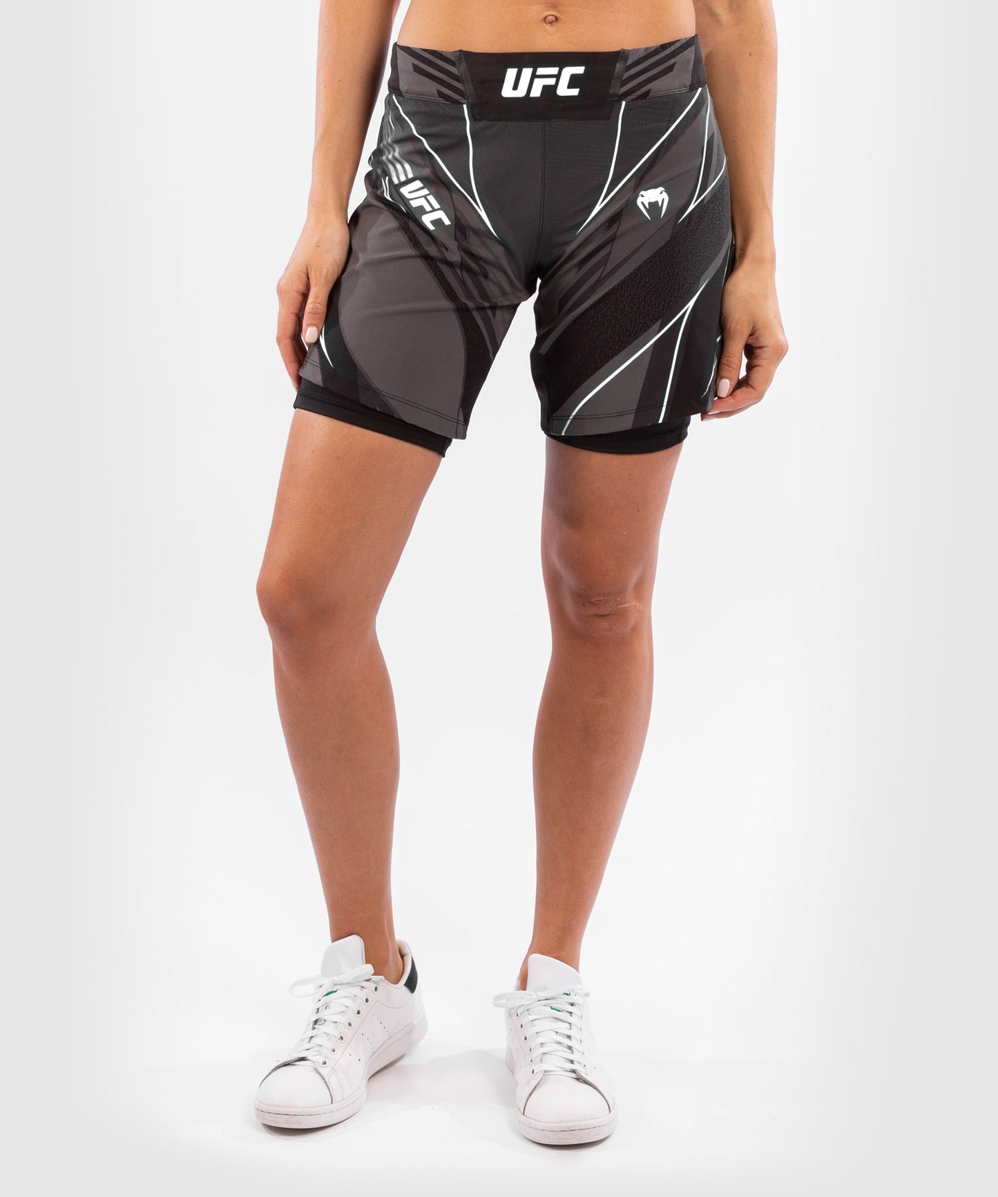 Pantalón De MMA Para Mujer Ufc Venum Authentic Fight Night – Modelo Largo - Negro