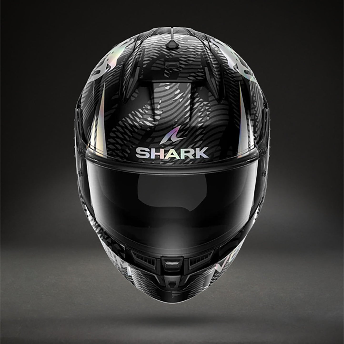 Venum x Shark D-SKWAL 3 Casco de Motocicleta – Negro Cromo Antracita