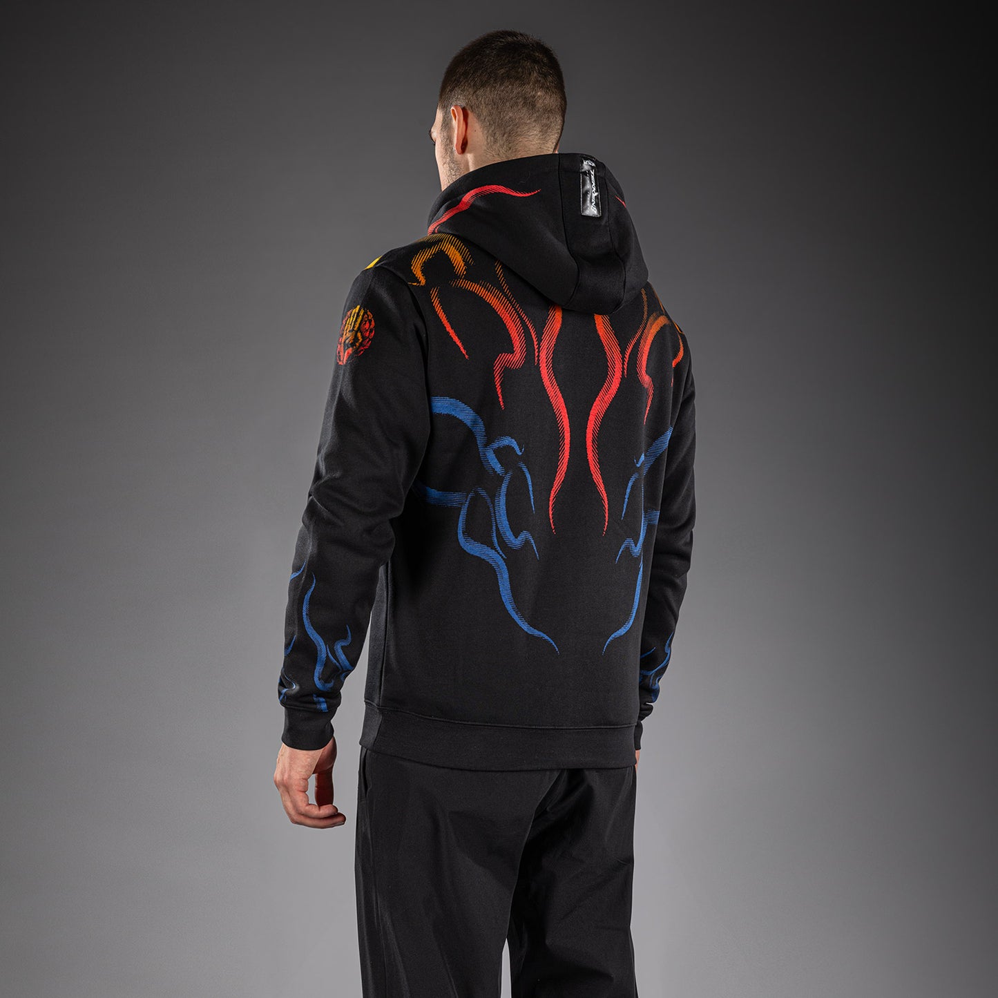 Venum x TEKKEN 8 Sudadera con Capucha Yoshimitsu - Negro/Naranja