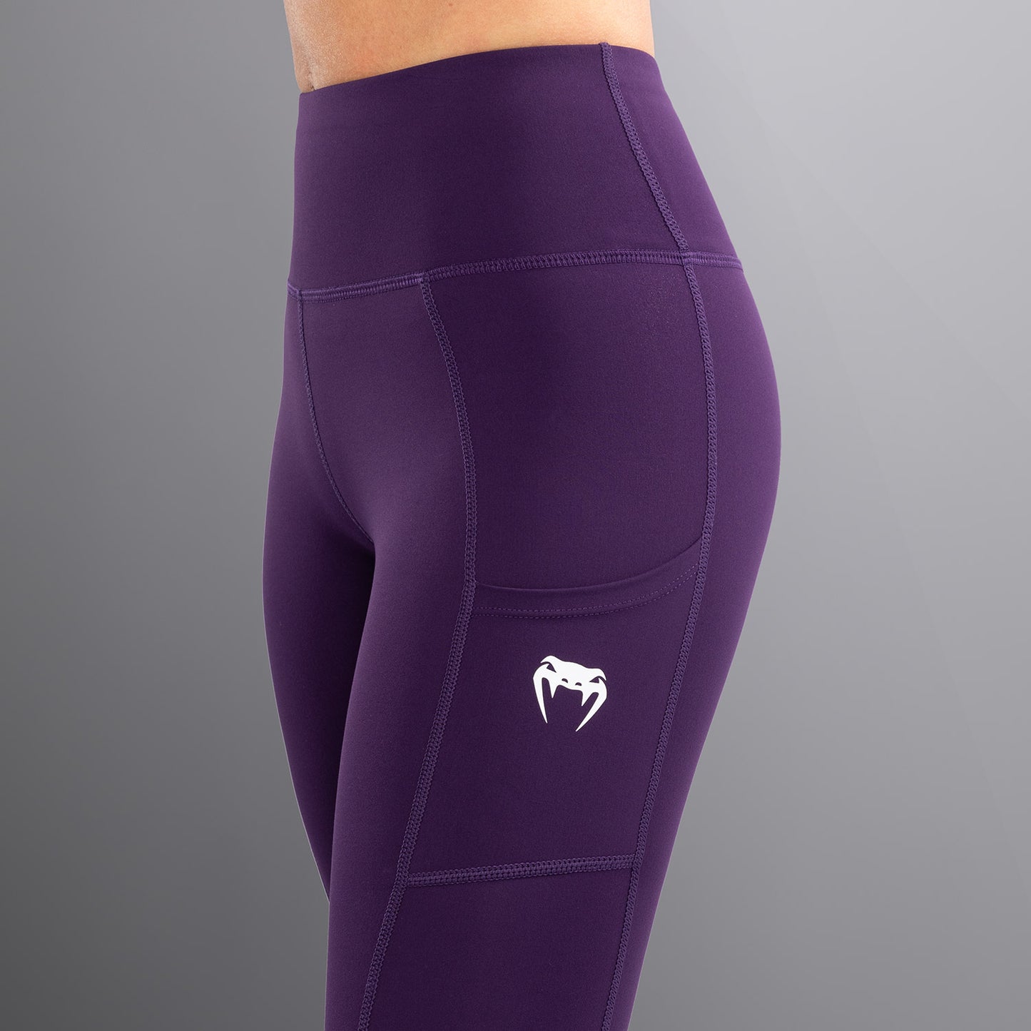 Venum Essential Leggings de Rendimiento es para Muje - Púrpura Profundo