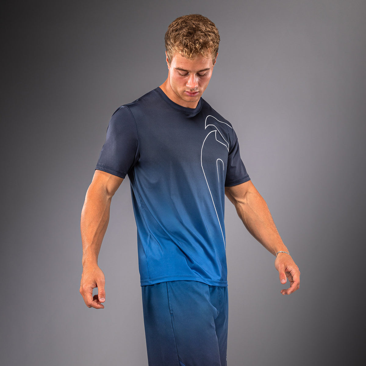 Venum Giant Shift Camiseta Dry Tech - Azul marino oscuro/Azul