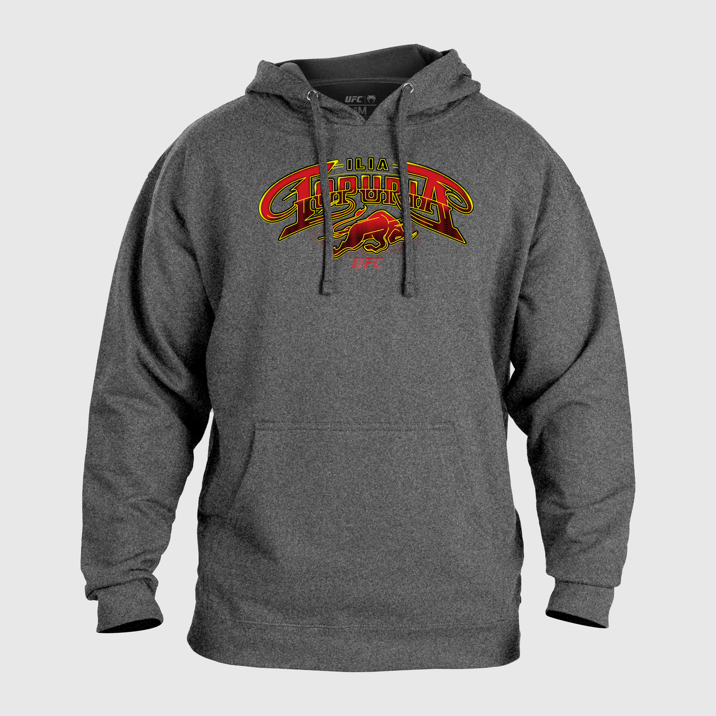 UFC Unrivaled by Venum Ilia Topuria Sudadera para Hombres - Gris Melange