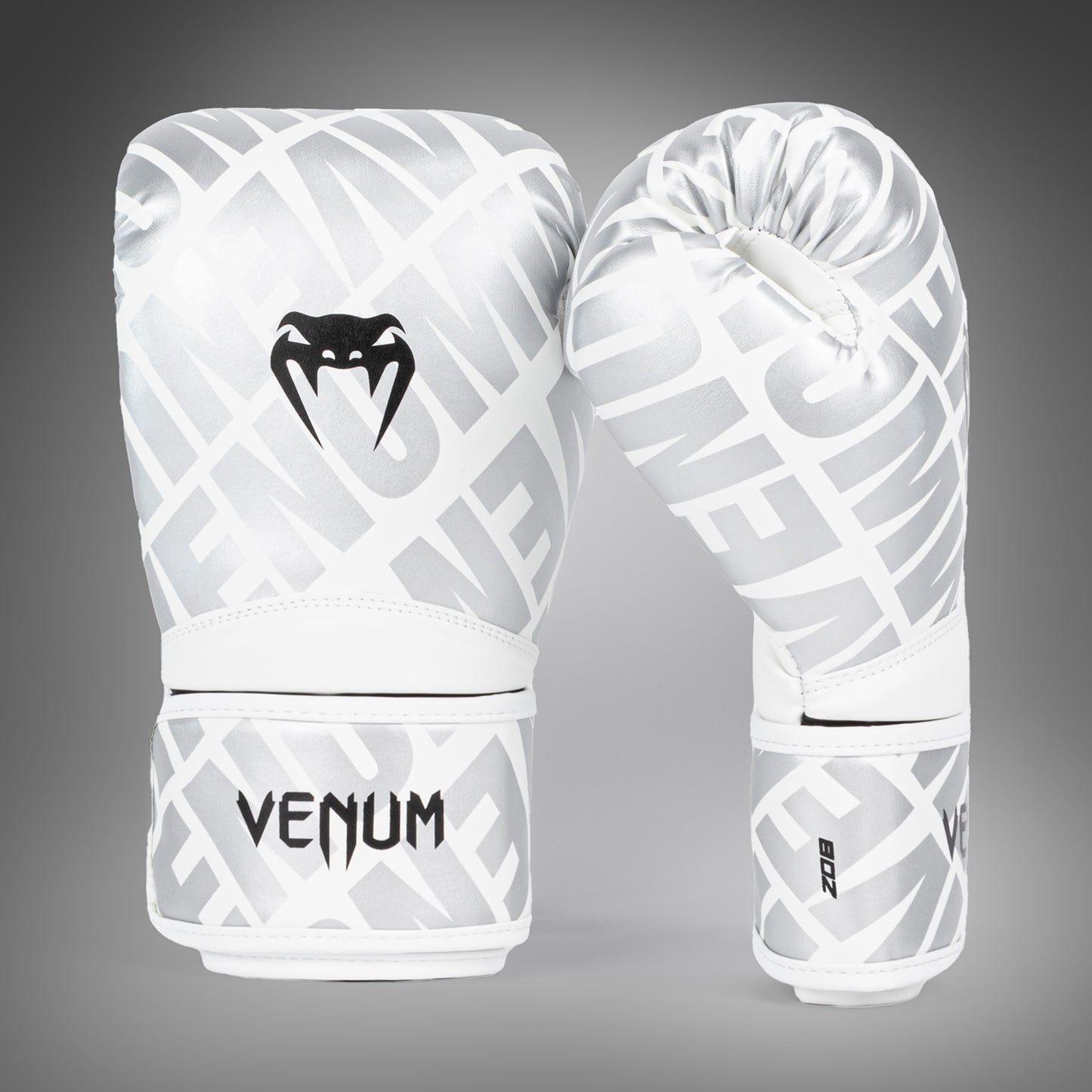 Venum Contender 1.5 XT Guantes de boxeo para niños - Blanco/Plata