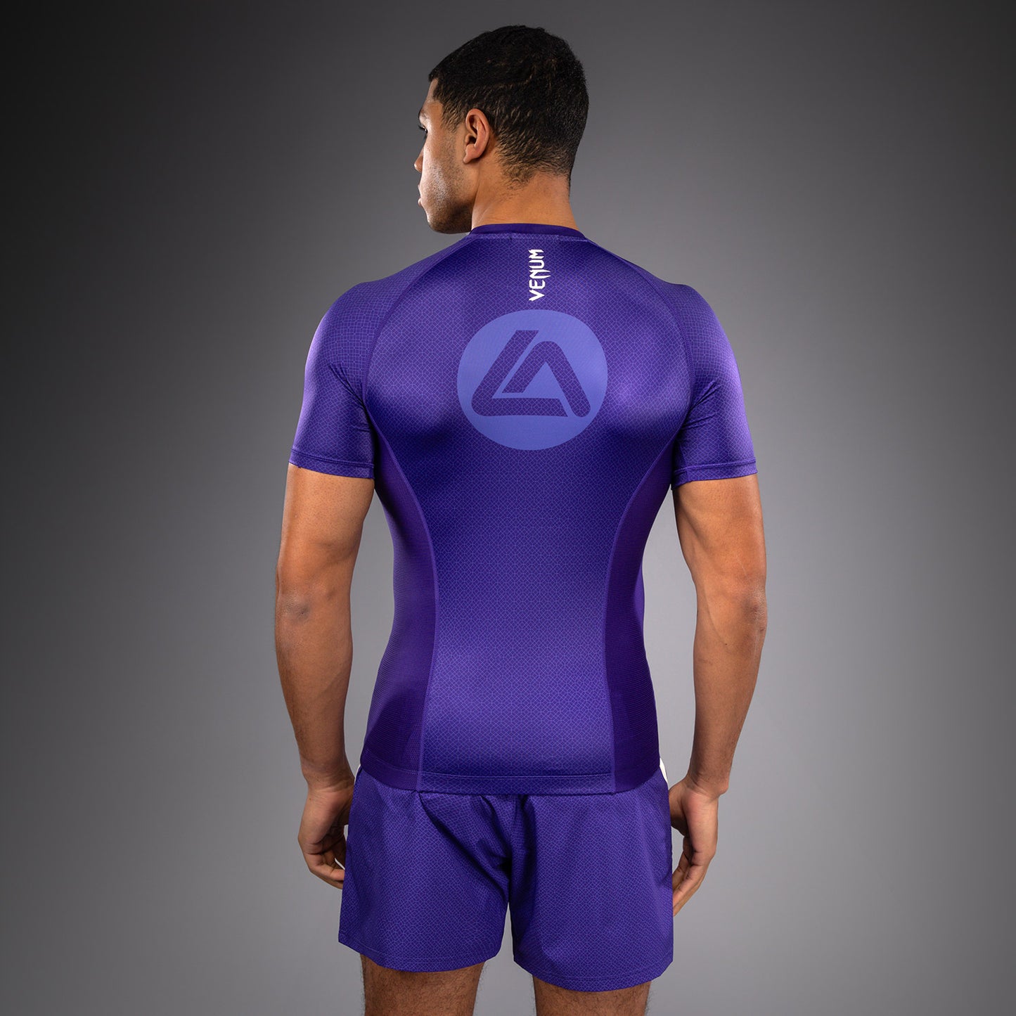 Venum x Roger Gracie Academy Rashguard Manga Corta - Morado