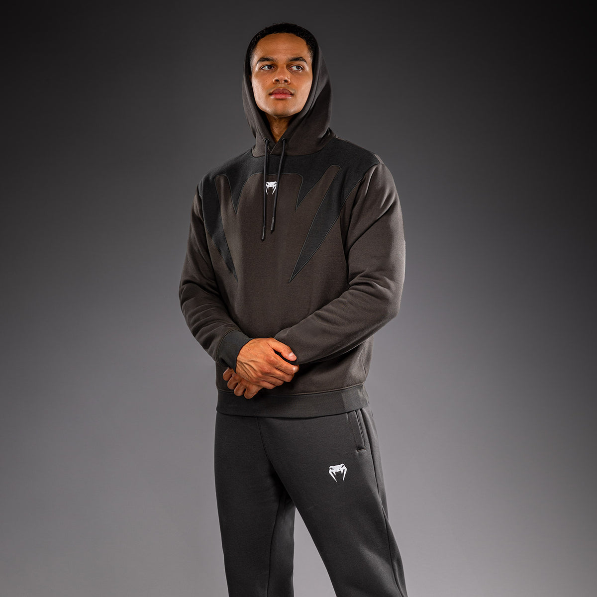 Venum Attack Fleece & Weave Sudadera con capucha - Gris