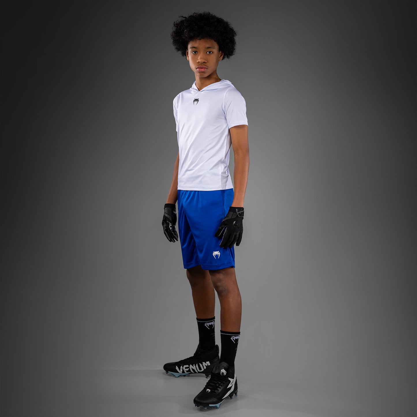Venum Lineup Pantalón Corto de Entrenamiento Para Niños - Azul Real