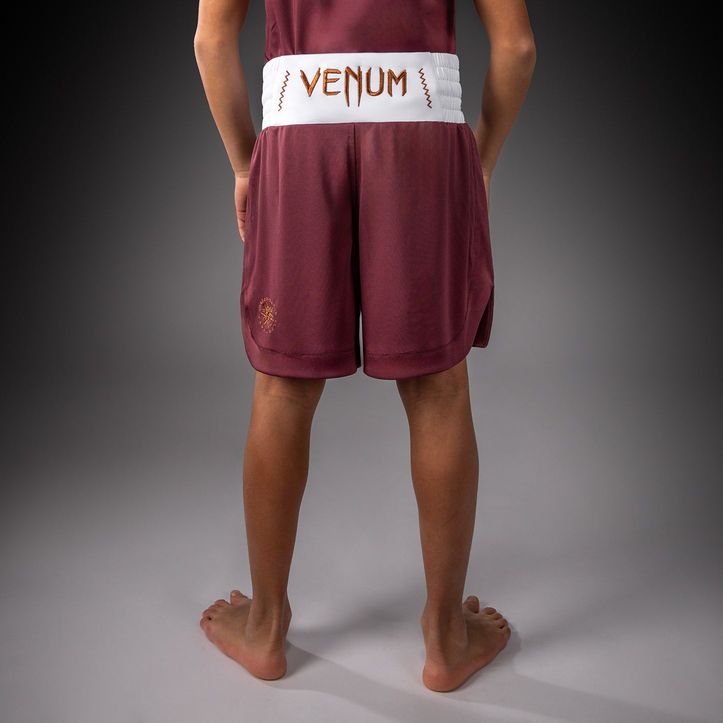 Venum Classic Short de Boxeo Para Niños – Burdeos