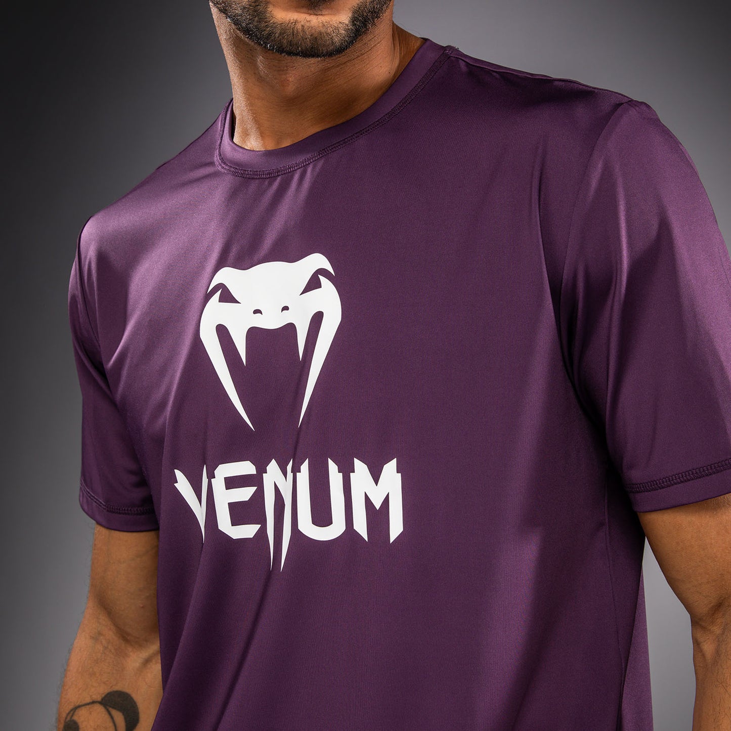 Venum Classic Camiseta Dry Tech - Morado oscuro