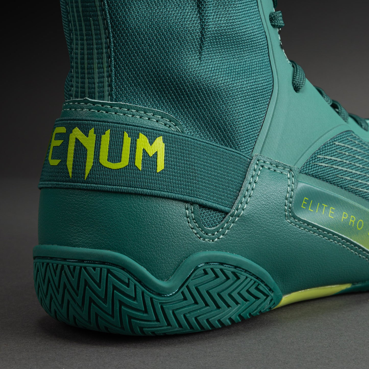 Venum Elite Neo Zapatillas de Boxeo – Verde/Amarillo Neón