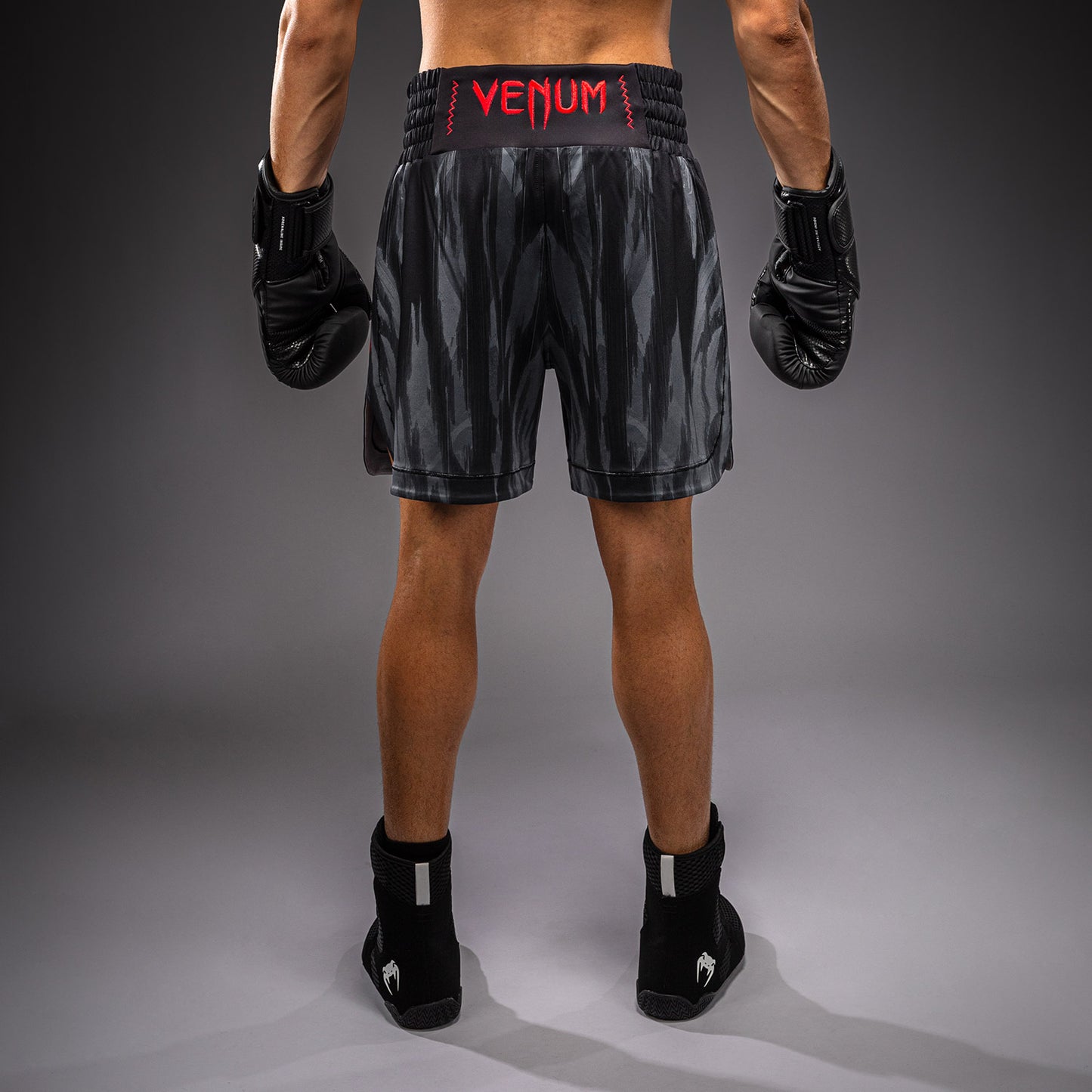 Venum Demon Short de Boxeo - Negro/Gris