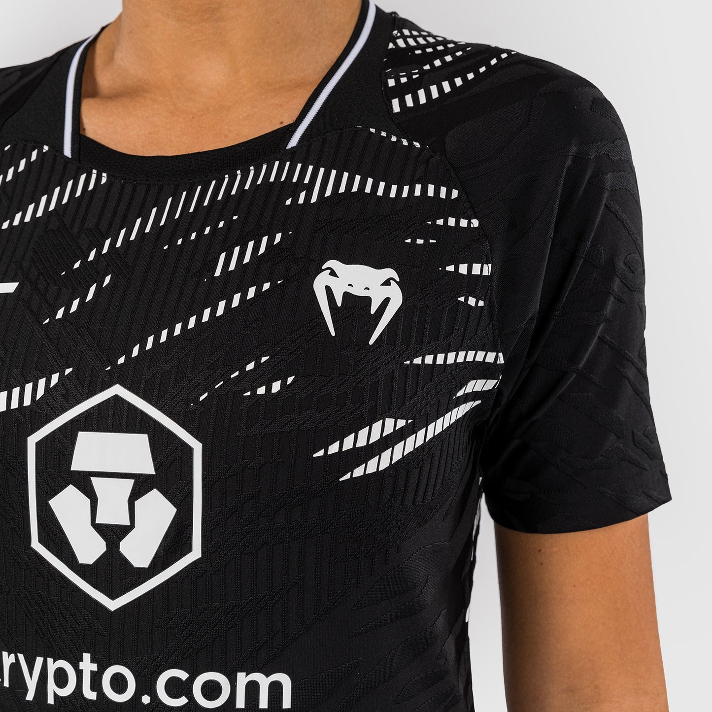 UFC Fusion by Venum Personalizados Authentic Fight Night Camiseta de Salida para Mujer - Negro