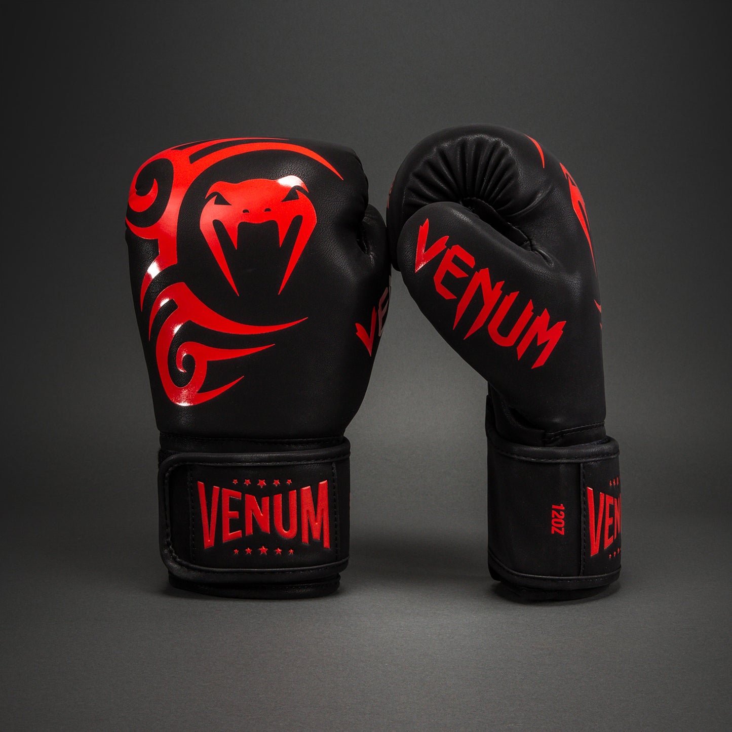 Venum Mike Tyson Guantes de Boxeo Réplica – Negro/Rojo