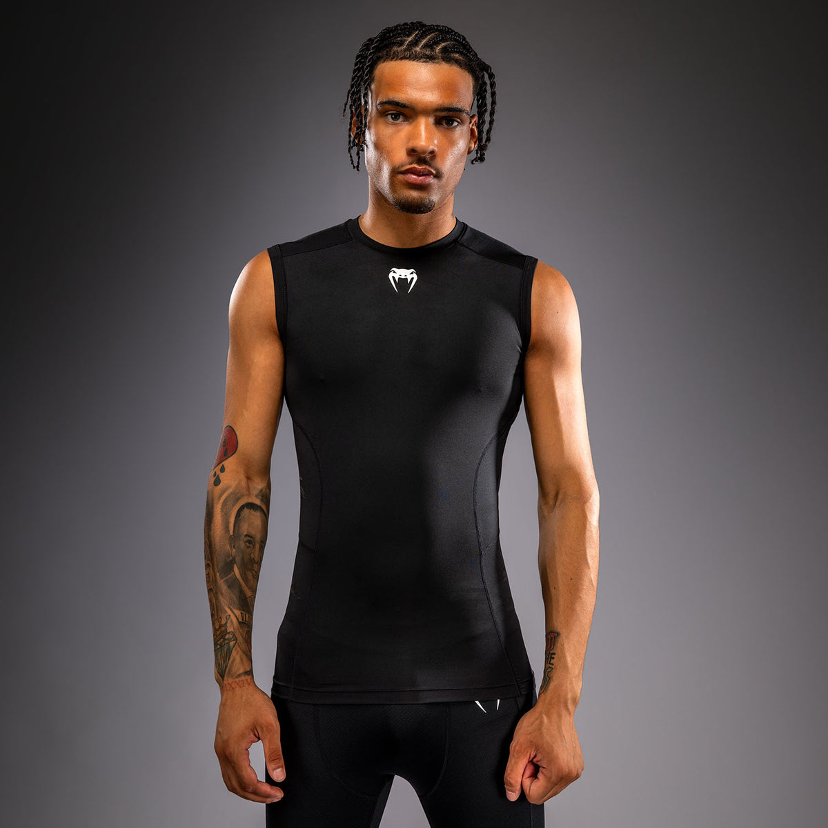 Venum MX Basics Camiseta de tirantes - Negro/Blanco